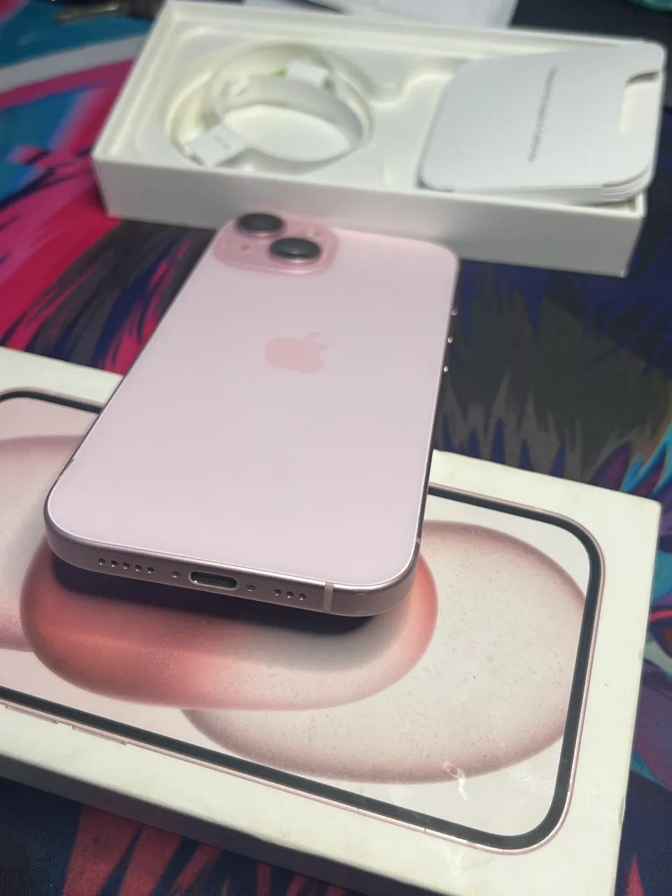 iPhone 15 128gb com caixa 100% bateria  - Foto 4