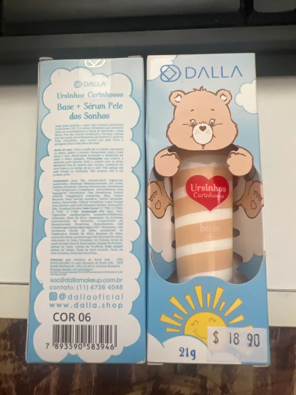 Base + Serum Pele dos sonhos Dalla