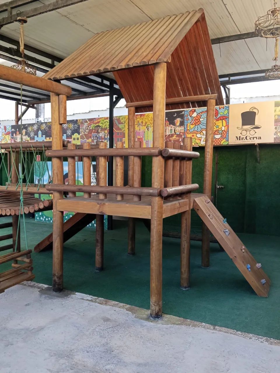Playground Parquinho infantil em Madeira  - Foto 4