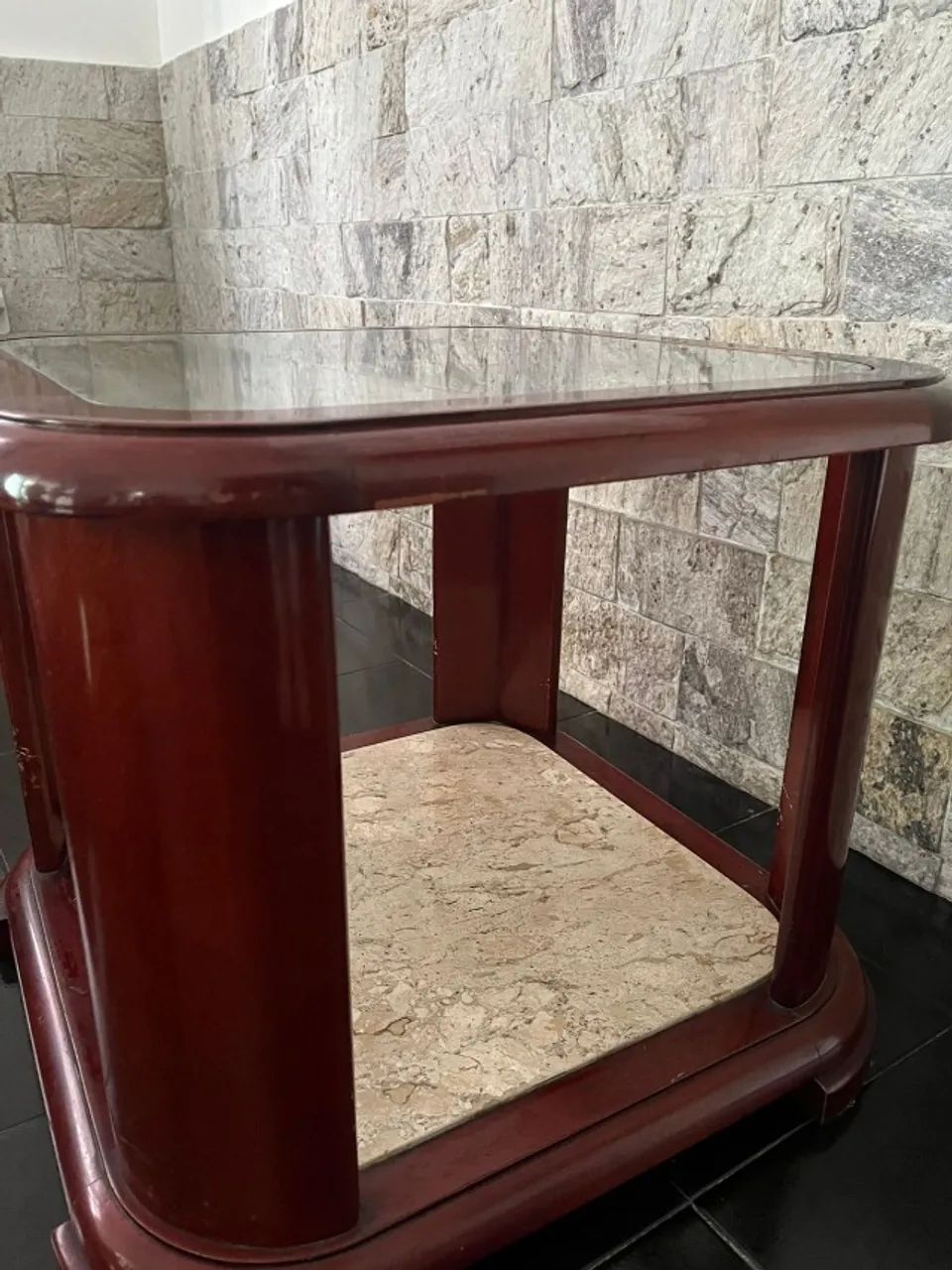  Mesa de Centro em Mogno Vinhático - Foto 3