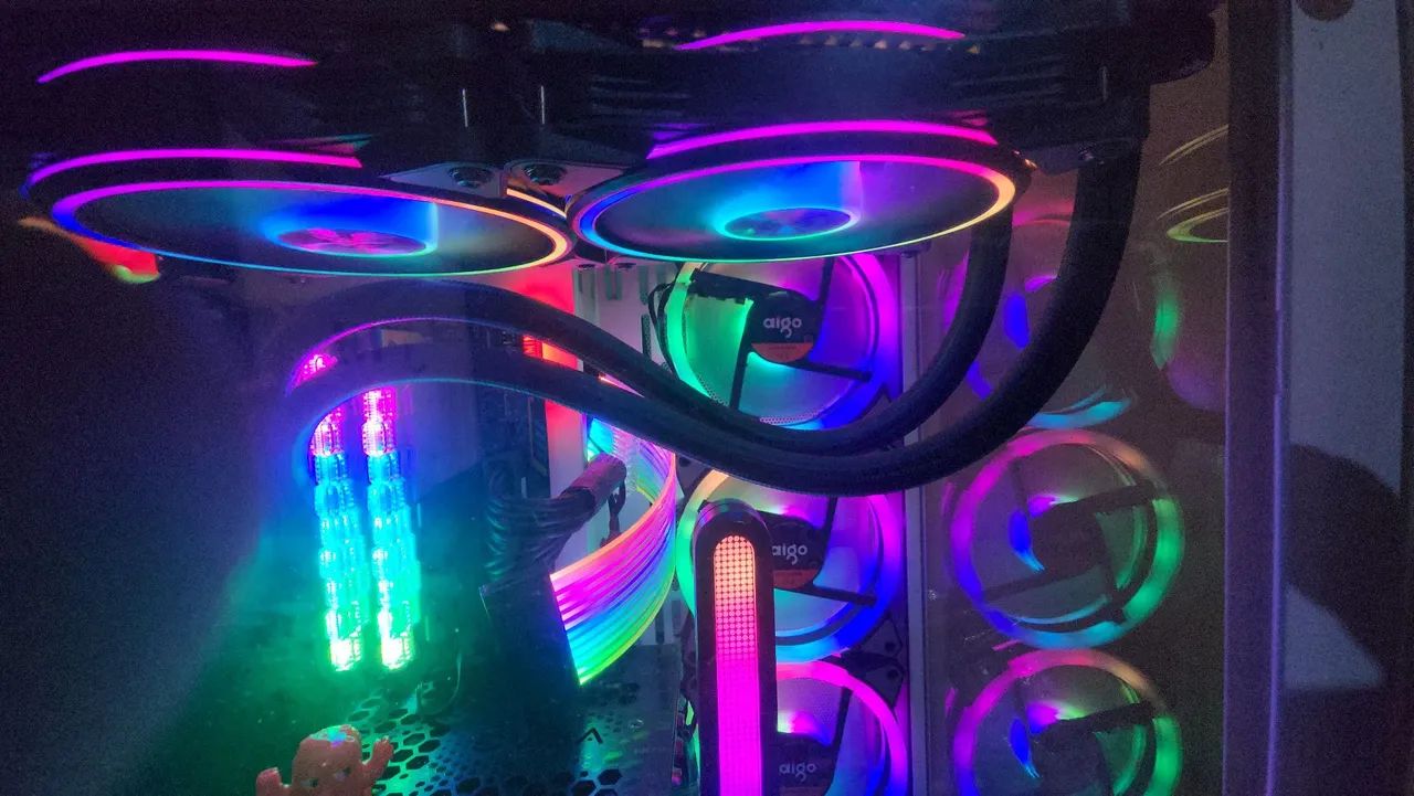 Watercooller com tela ips personalizavel - Foto 4