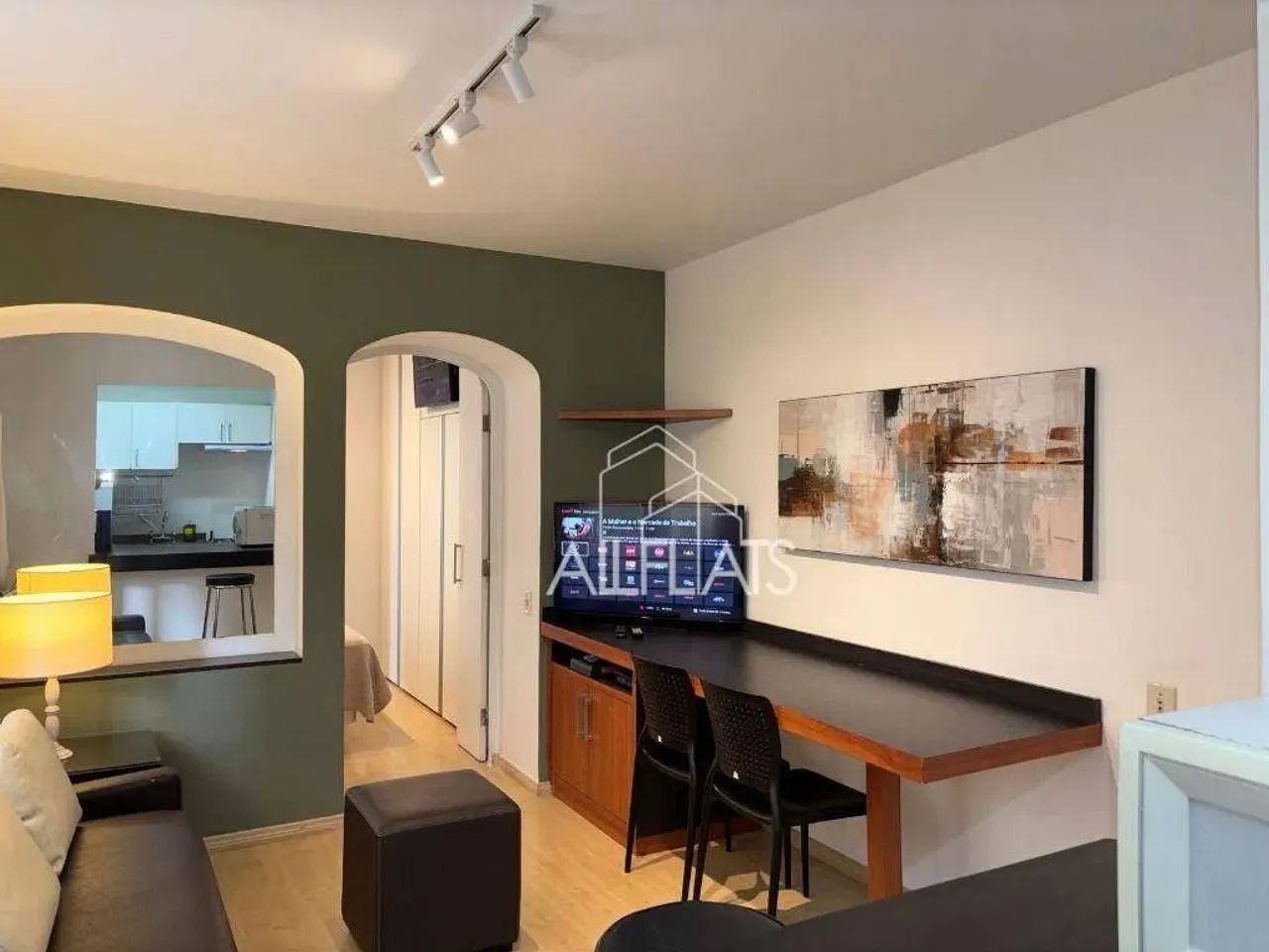 Flat com 1 dormitório para alugar, 42 m² por R$ 5.200,00/mês - Jardins - São Paulo/SP - Foto 2