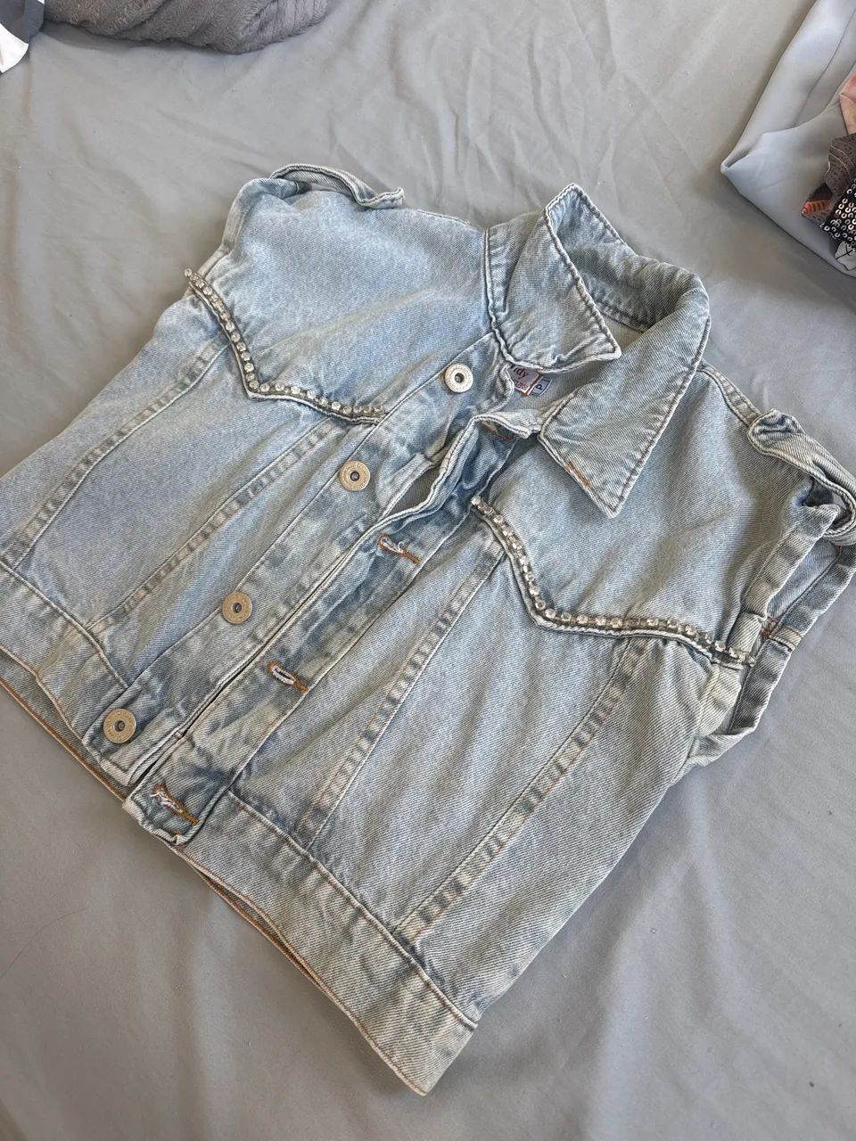 VENDO COLETE JEANS - Foto 2