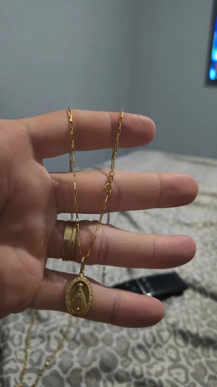 Corrente Cartier Ouro 18k maciça 