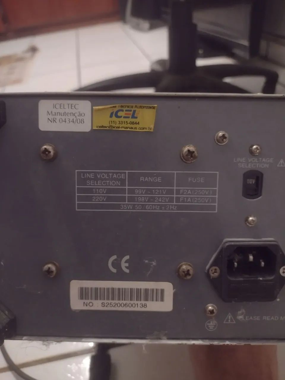 Osciloscópio Analógico Instrutemp 60MHz 