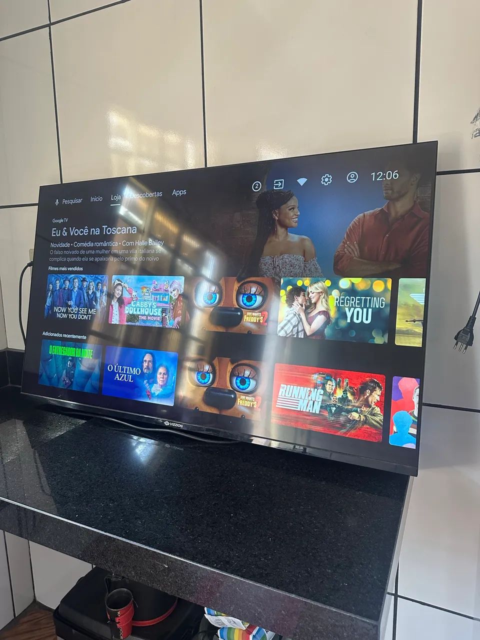 Tv smartv 50 4 k semi nova Android  - Foto 5