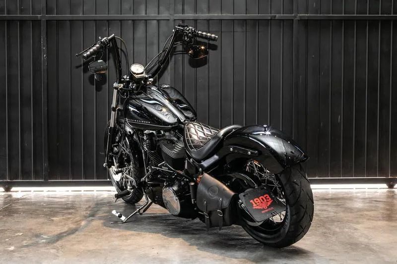 HARLEY-DAVIDSON BLACKLINE 2012 - Foto 5