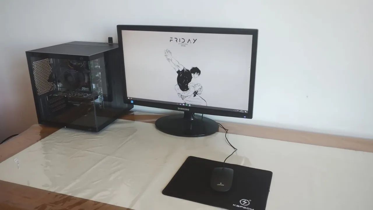 PC Gamer Completo - Placa de Vídeo Dedicada + Monitor Samsung + Pronto pra Uso - Foto 3