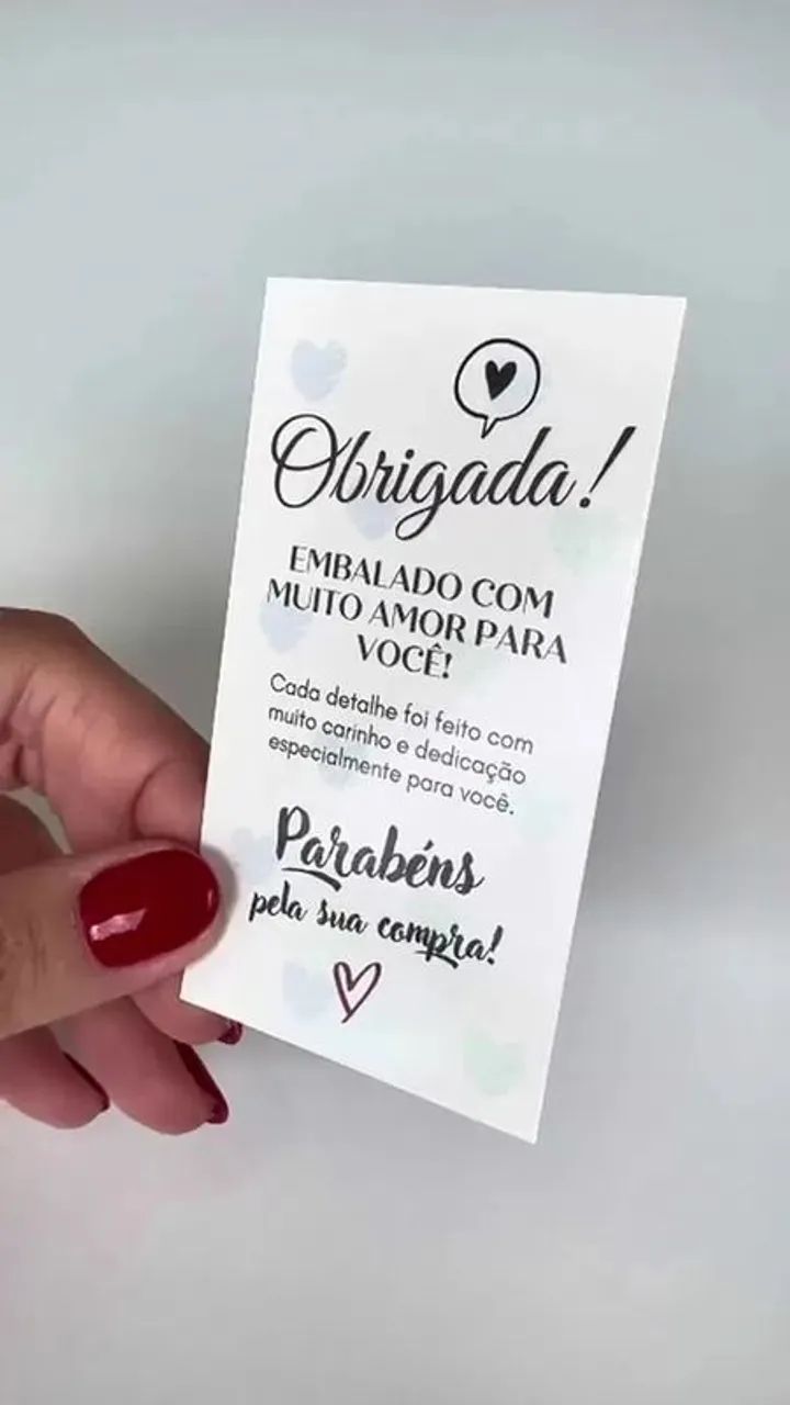 Cartão Personalizado Com Sua Logo - Foto 2