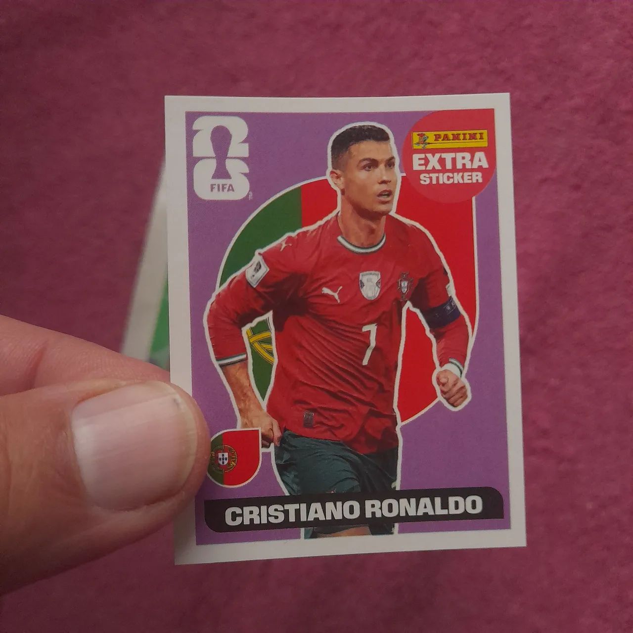 1 pacotinho copa 2026 panini original + 1 extra CRISTIANO RONALDO  - Foto 5