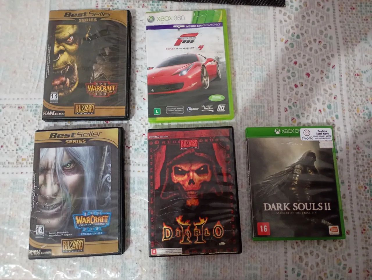 Coleção de games Pc e x box
