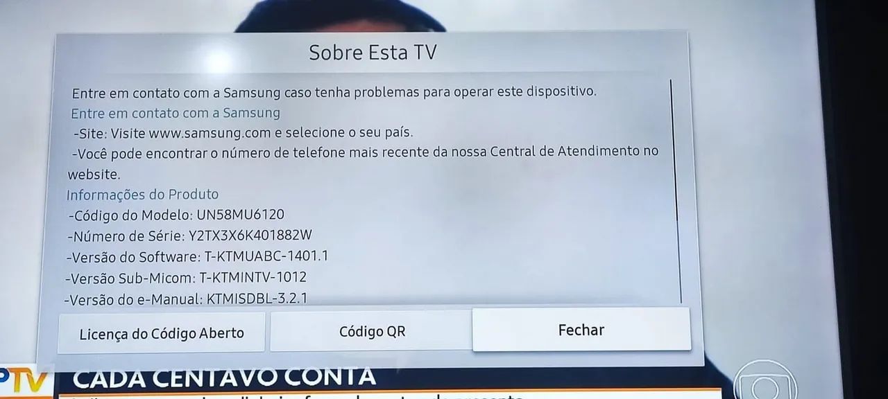Smart TV Samsung 58" 4K UHD (UN58MU6120) - Usada - Foto 3