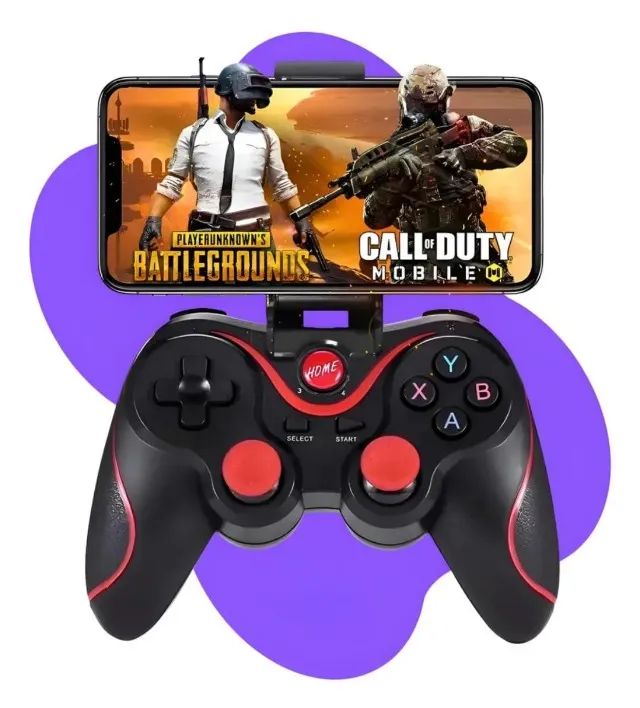 Controle Manete Gamepad Bluetooth Compativel Android Ios Pc