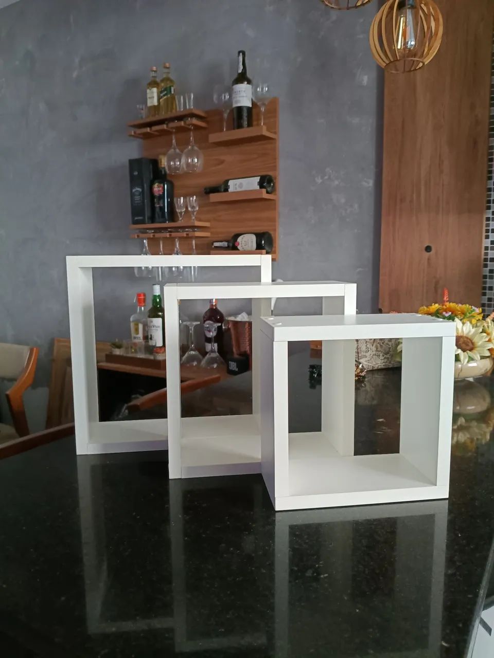 Kit nicho 3 peças MDF  - Foto 3