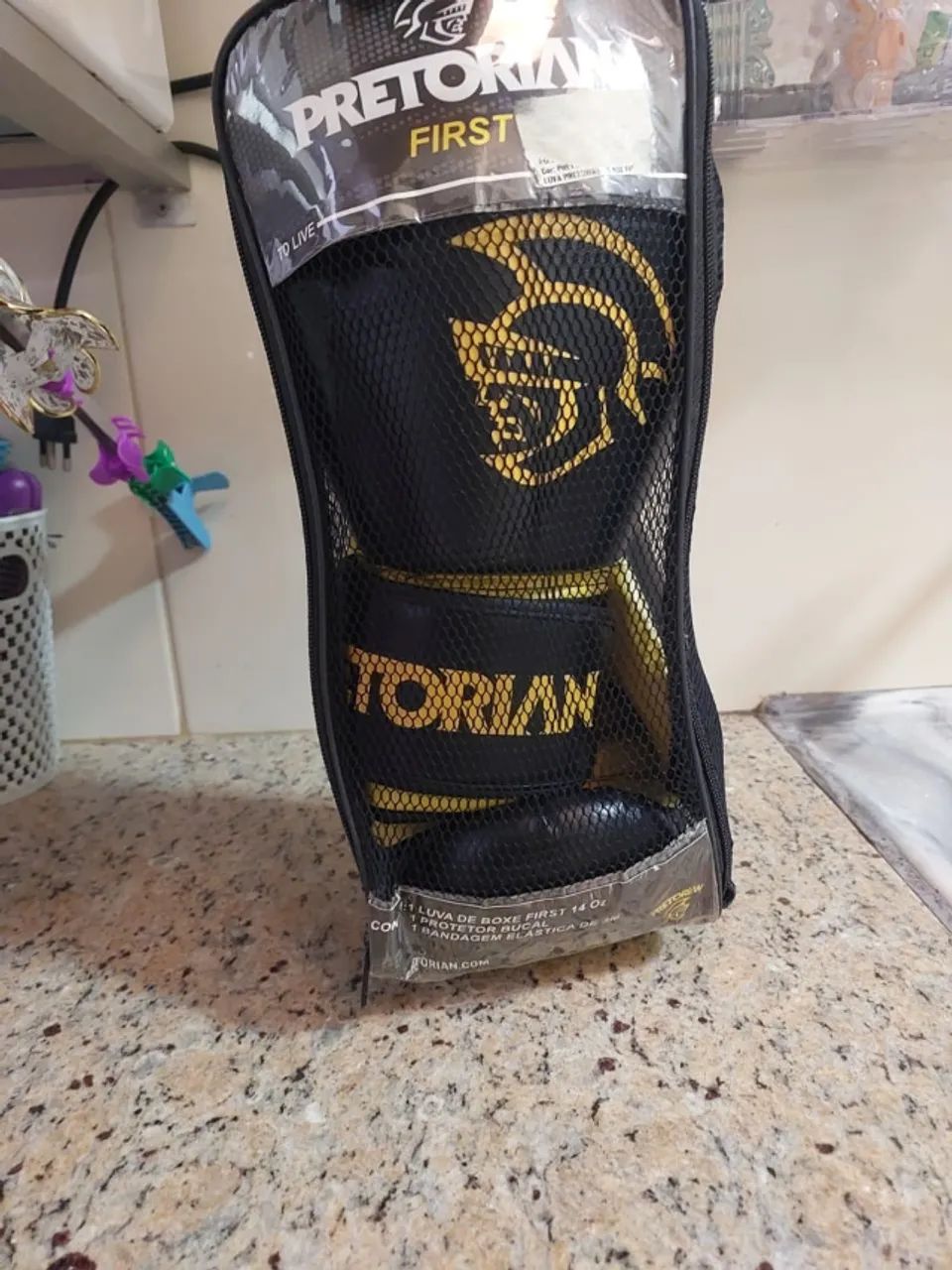 luva de Box/Muay Thai Pretorian 14 oz - Foto 3