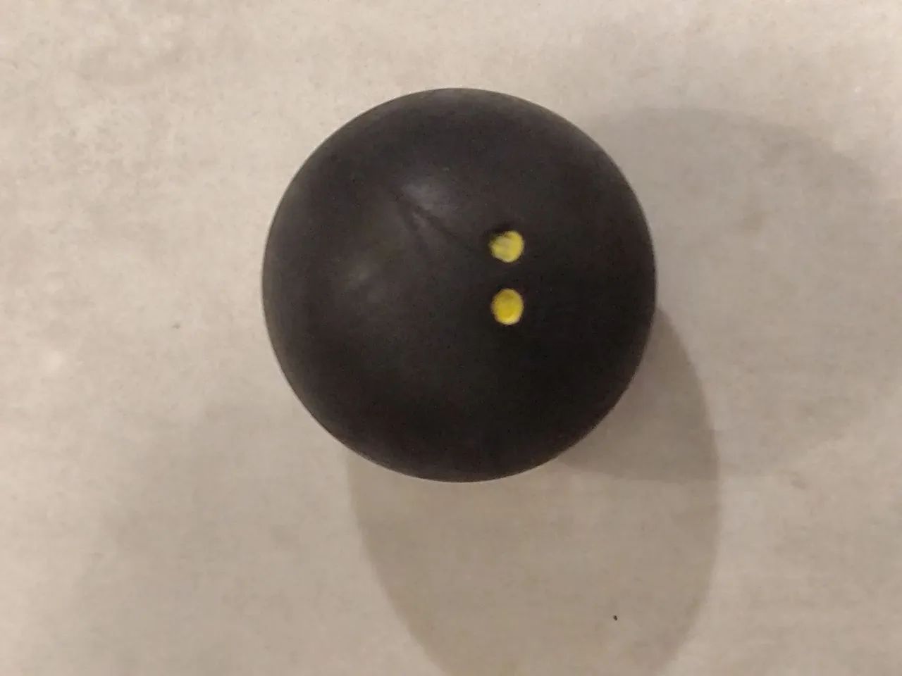Bola Squash Dunlop Pro 2 Yellow Dots - Foto 2