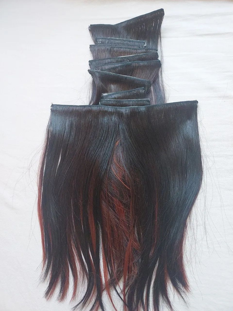 Extensão de cabelo humano brasileiro - usada - Foto 2