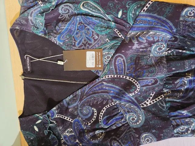 Vestido Midi Estampado em Verde - Foto 2