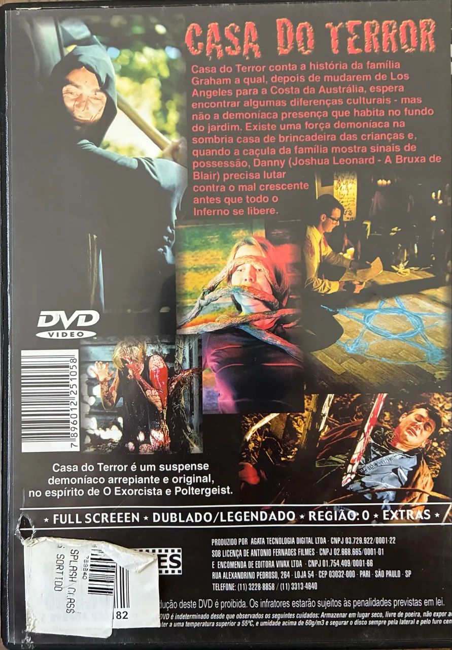 DVD - Casa do Terror - Foto 3