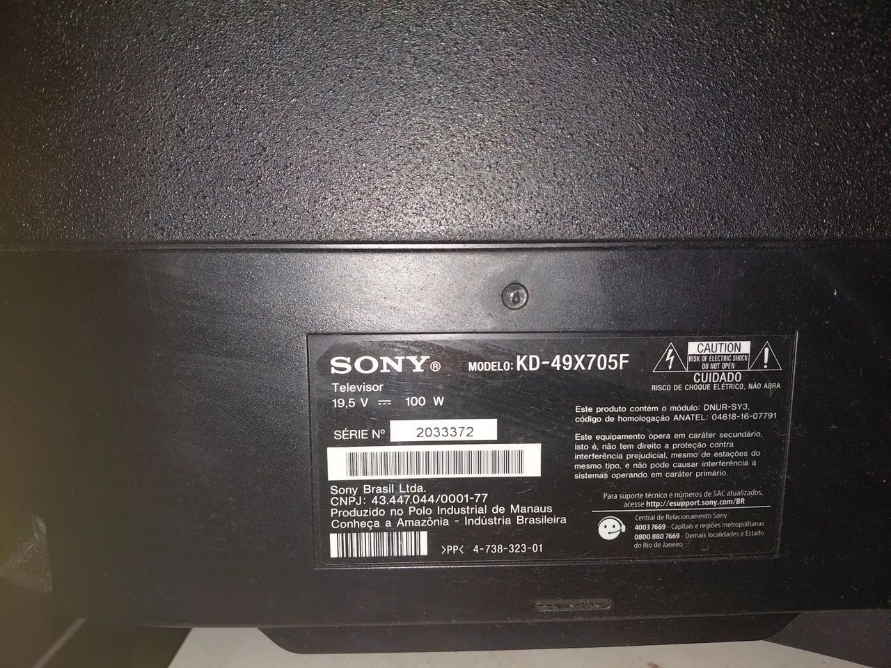 SmartTV Sony Bravia KD-49X705F - Foto 4