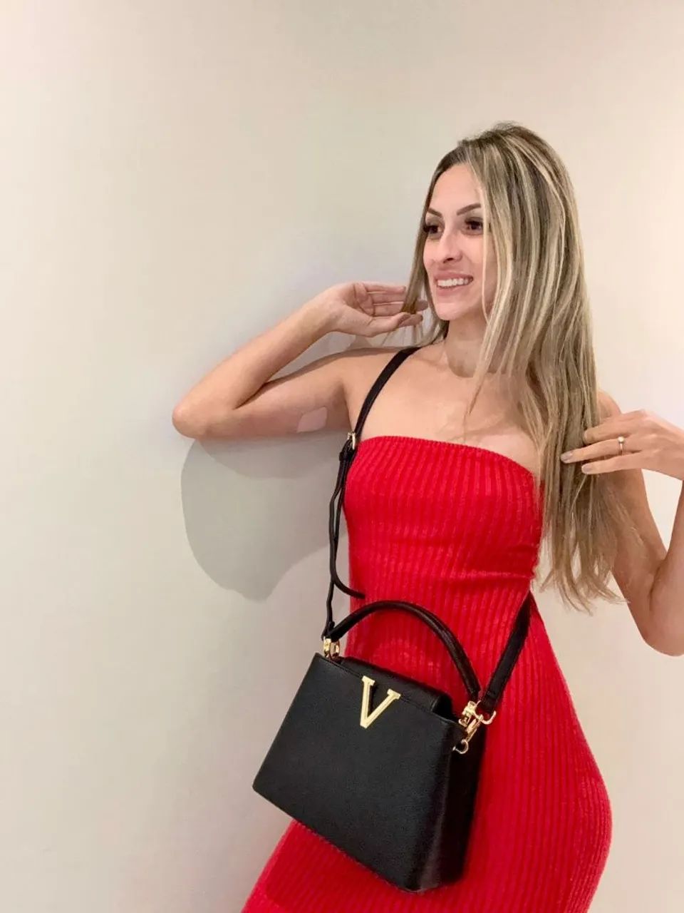 Bolsa Estilo LV Média Premium - Elegante, Versátil e Sofisticada - Foto 5