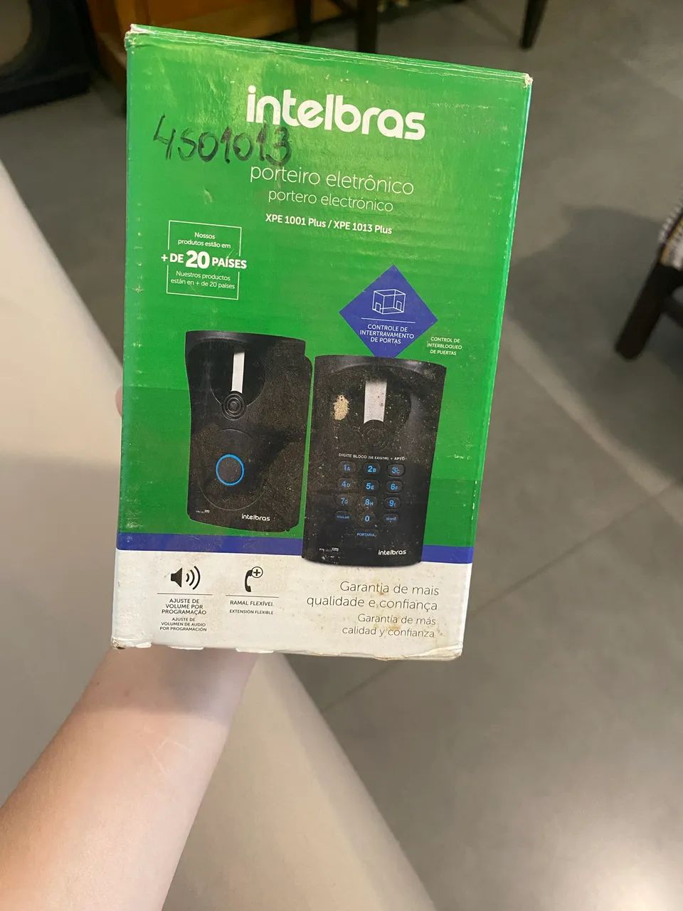 Porteiro eletrônico XPE 1013 Plus Intelbras - Foto 3