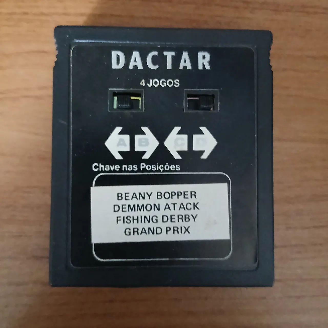 4 JOGOS ATARI DACTAR - Foto 2