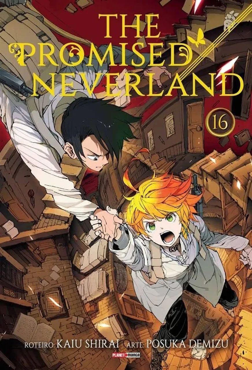 Livro mangá The Promised Neverland 16