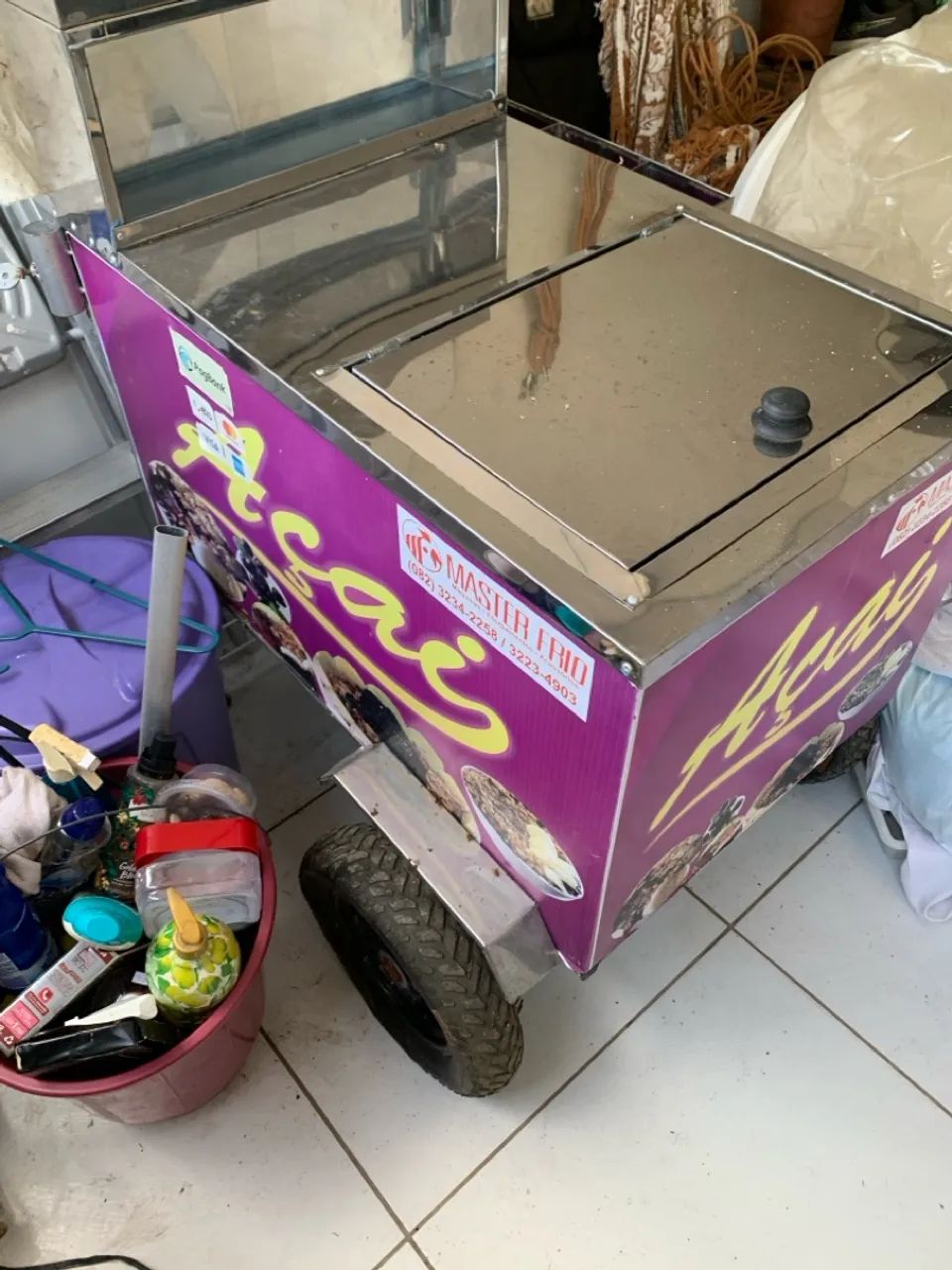 VENDO CARRO DE AÇAÍ  - Foto 2