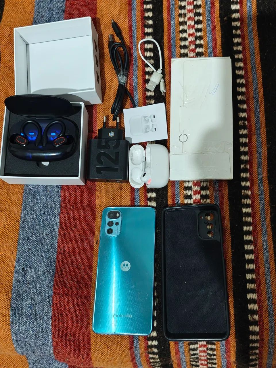 Celular motog22 ,2chip,128 gb..com película de vidro... - Foto 2