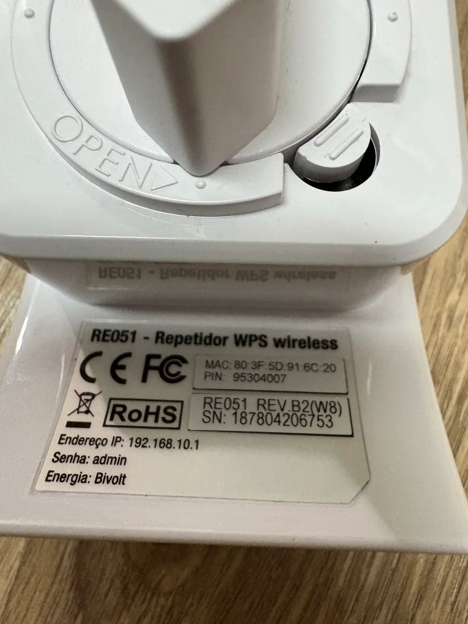 Repetidor WPS Wi-Fi - Multilaser  - Foto 3