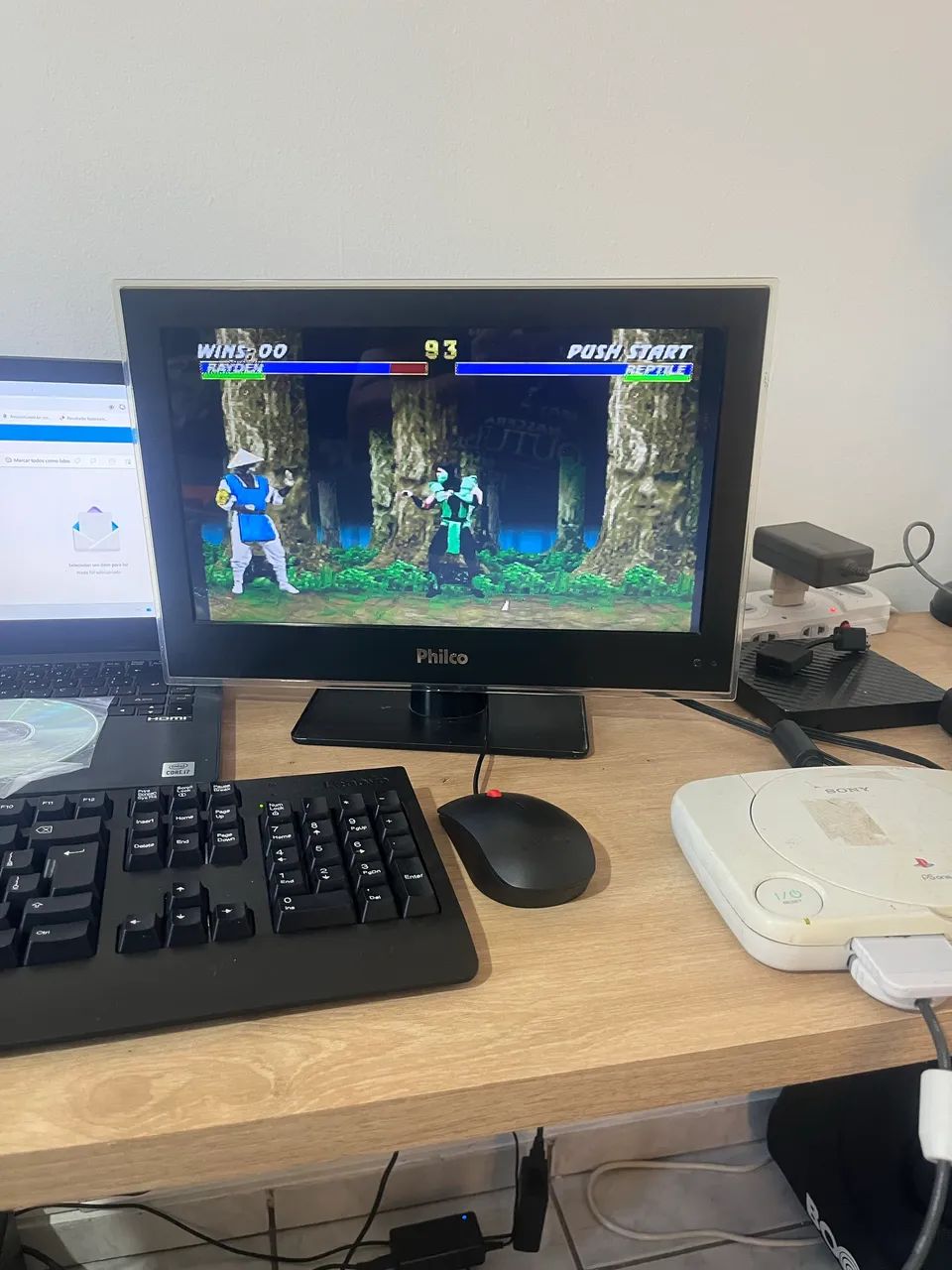 PS One - usado , funciona perfeitamente  - Foto 4