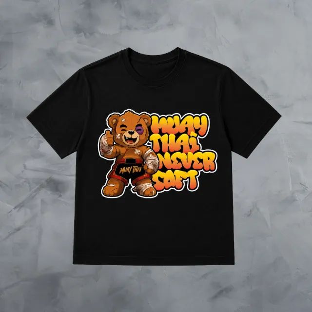 Camiseta Muay Thai Never Soft