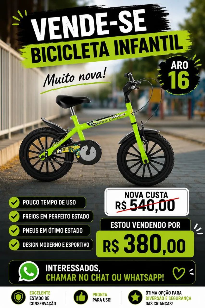 Bicicleta infantil 