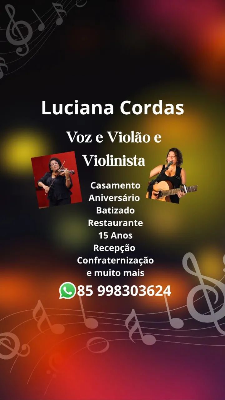 Voz e Violão e Violinista para Shows