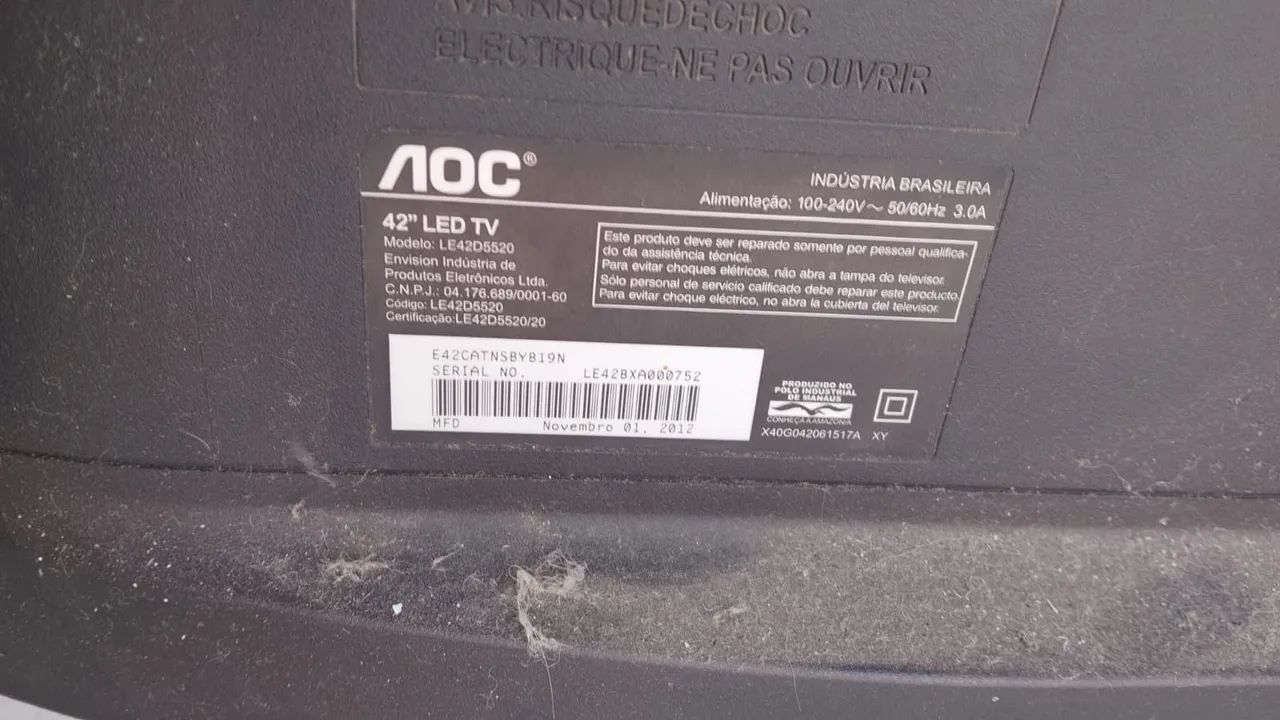 Tv AOC 42 polegadas  - Foto 2