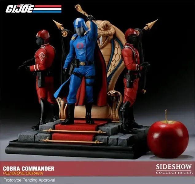 Cobra Commander Diorama - Gi Joe - Sideshow Collectibles - Foto 3