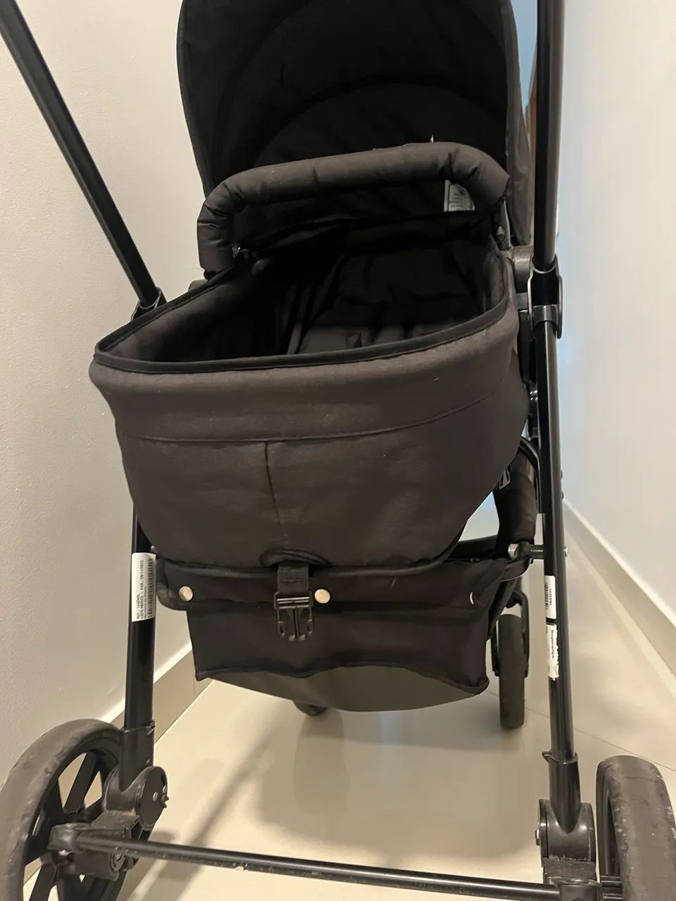Carrinho de Bebê + Bebê Conforto + Base Galzerano - Foto 4