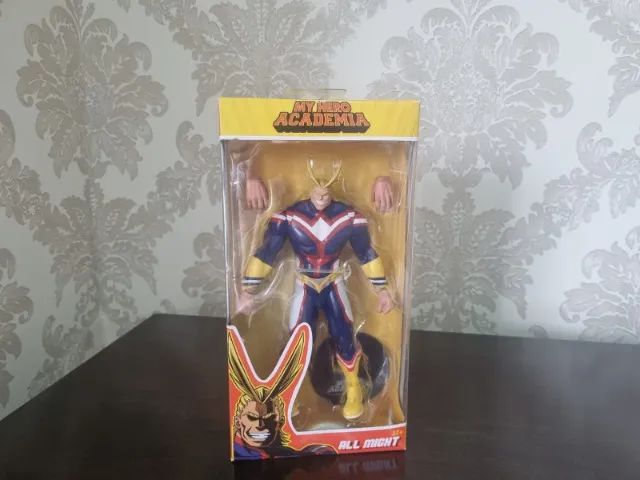 Figure All Might. 17cm. Com Base. My Hero Academia. Lacrado!