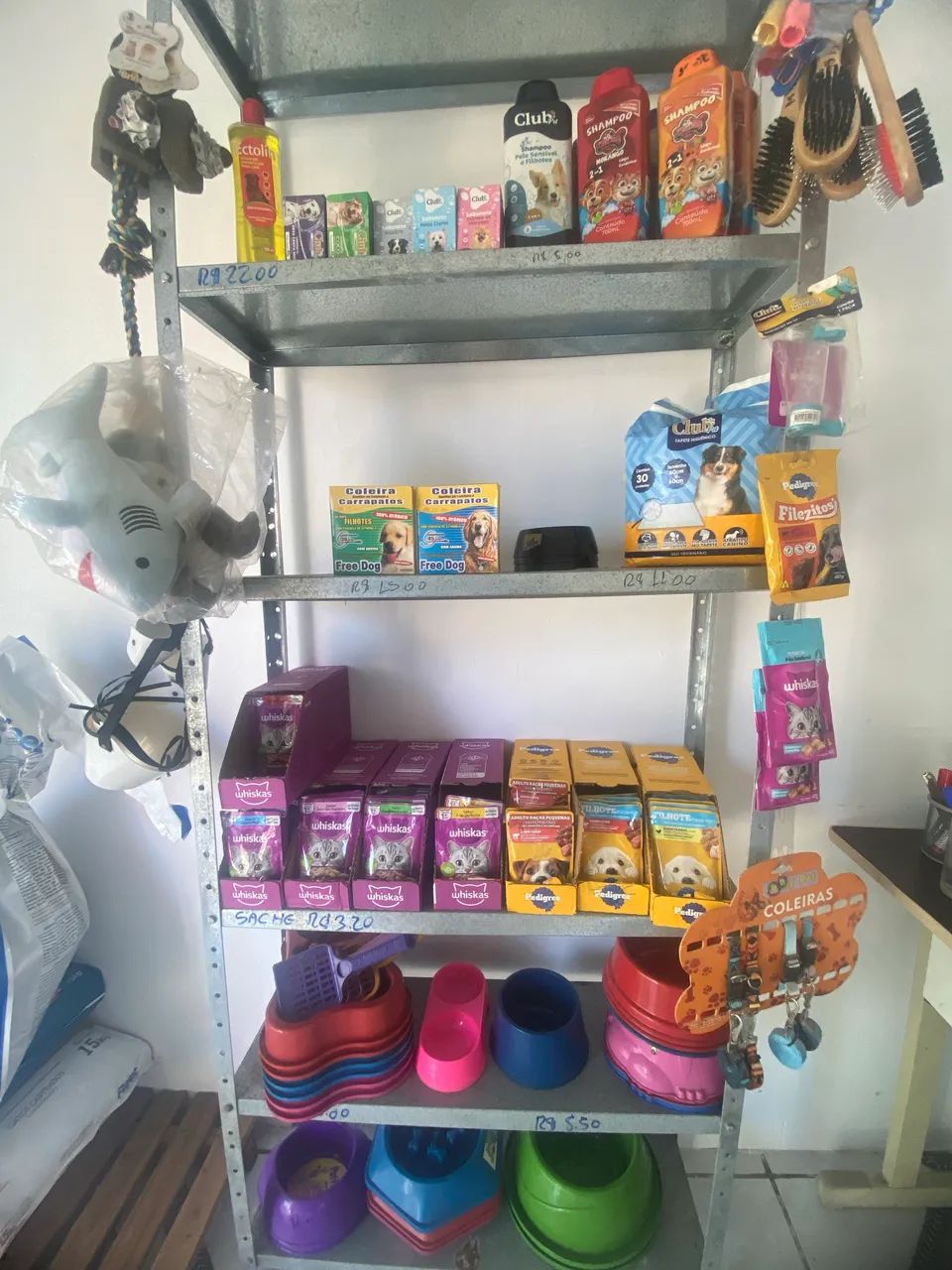 Móveis para pet shop