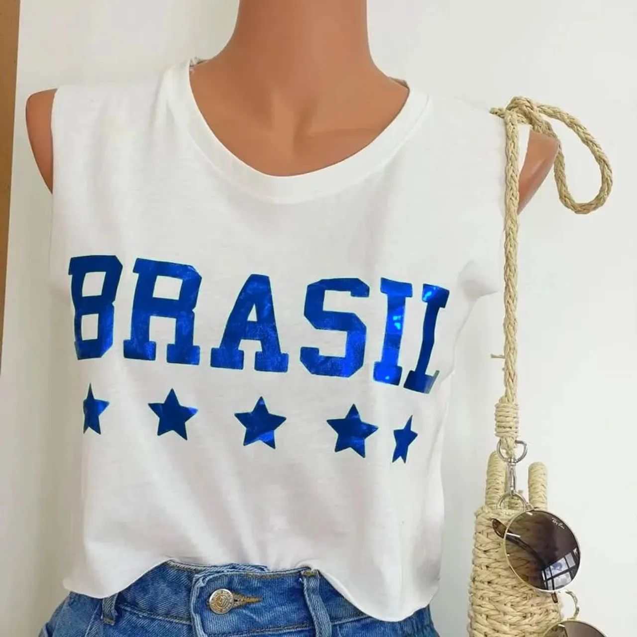 Cropped Regata Brasil - Foto 2