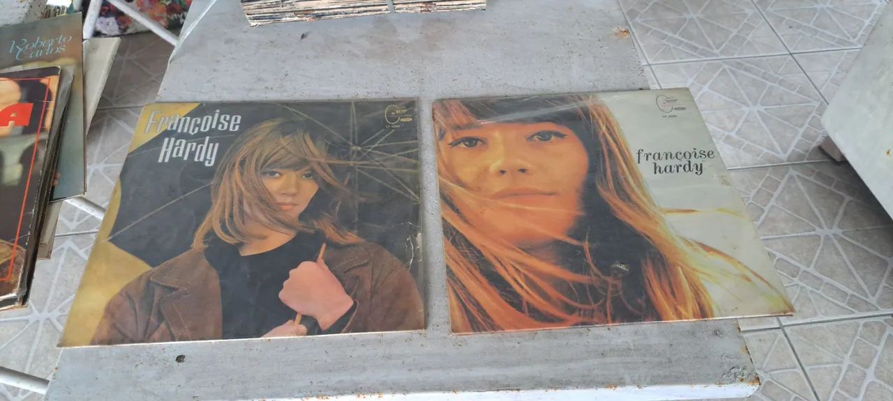 2 lp Françoise Hardy 200,00 cada.