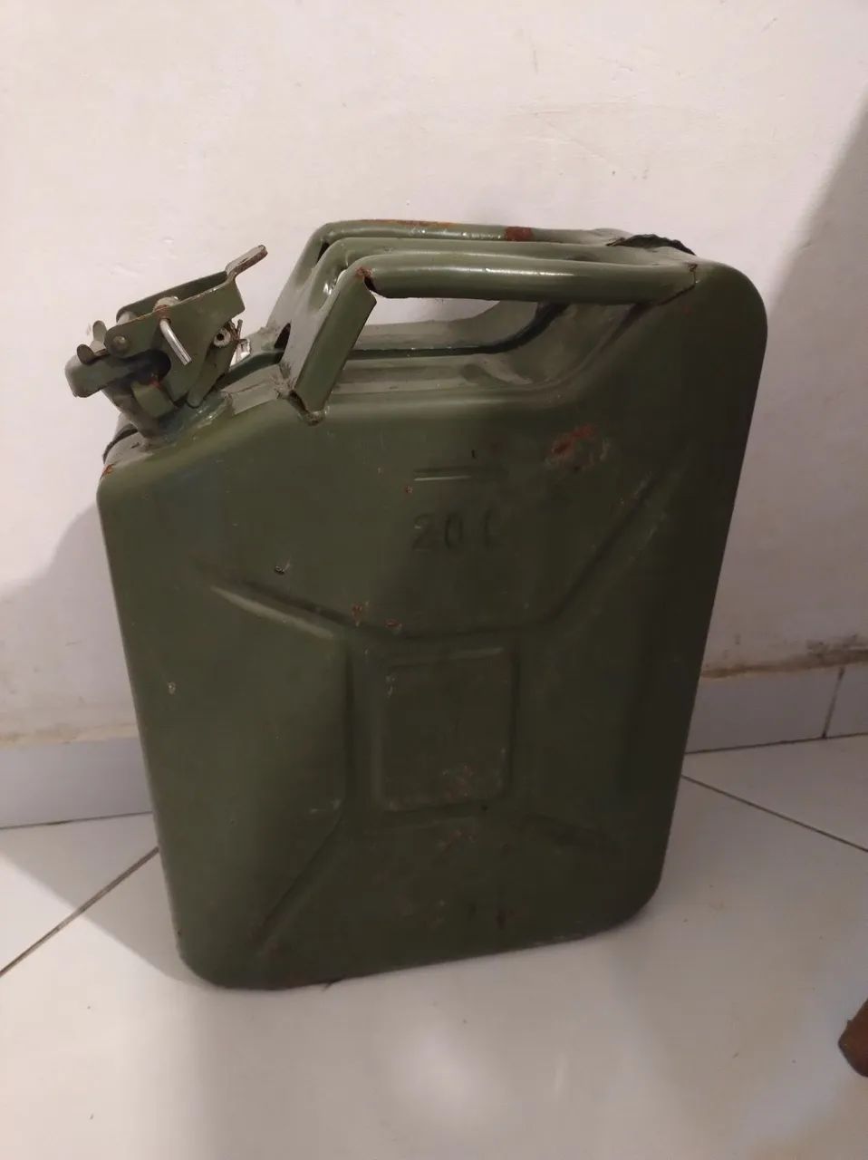 Tanque militar de 20 litros para veículo off-road