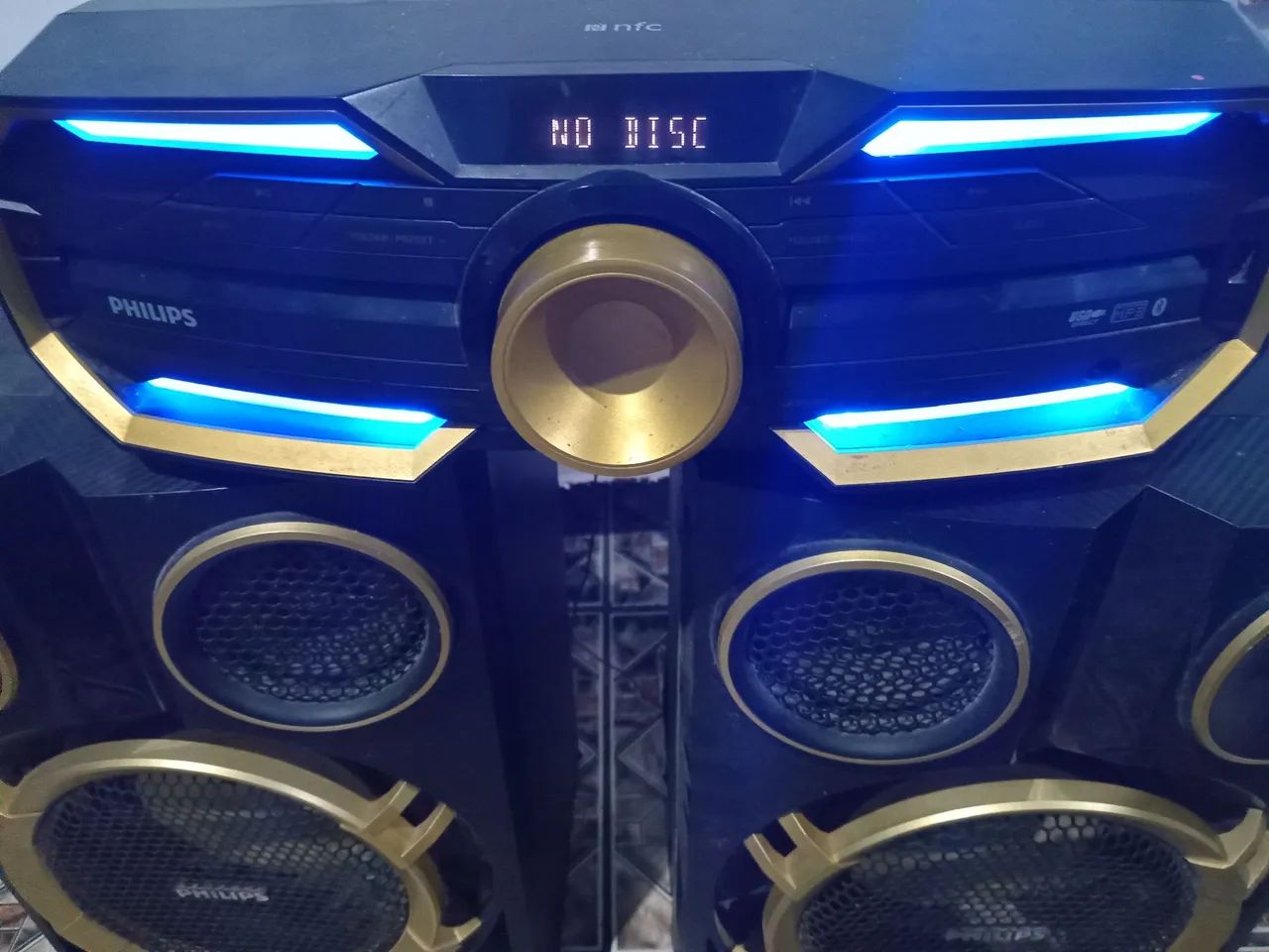 Som Philips com a saída de áudio queimada   - Foto 5
