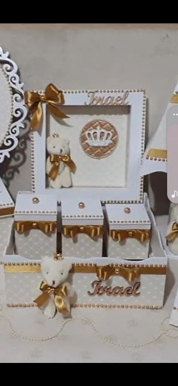 Kit Higiene Bebê Coleção "Ursinho Encantado" - Foto 4