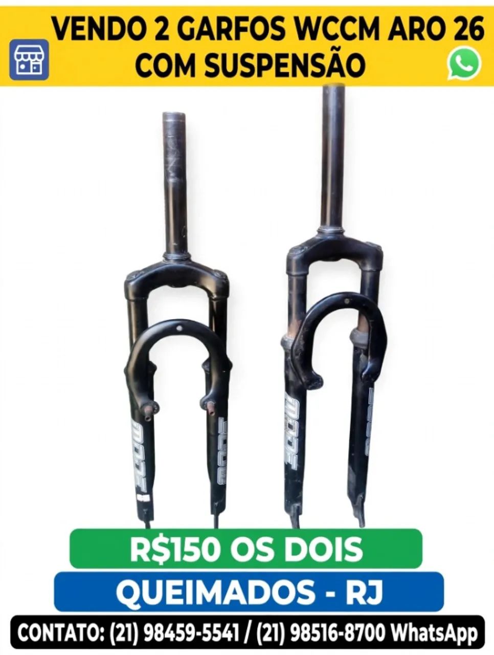 Garfo de bicicleta Poti 