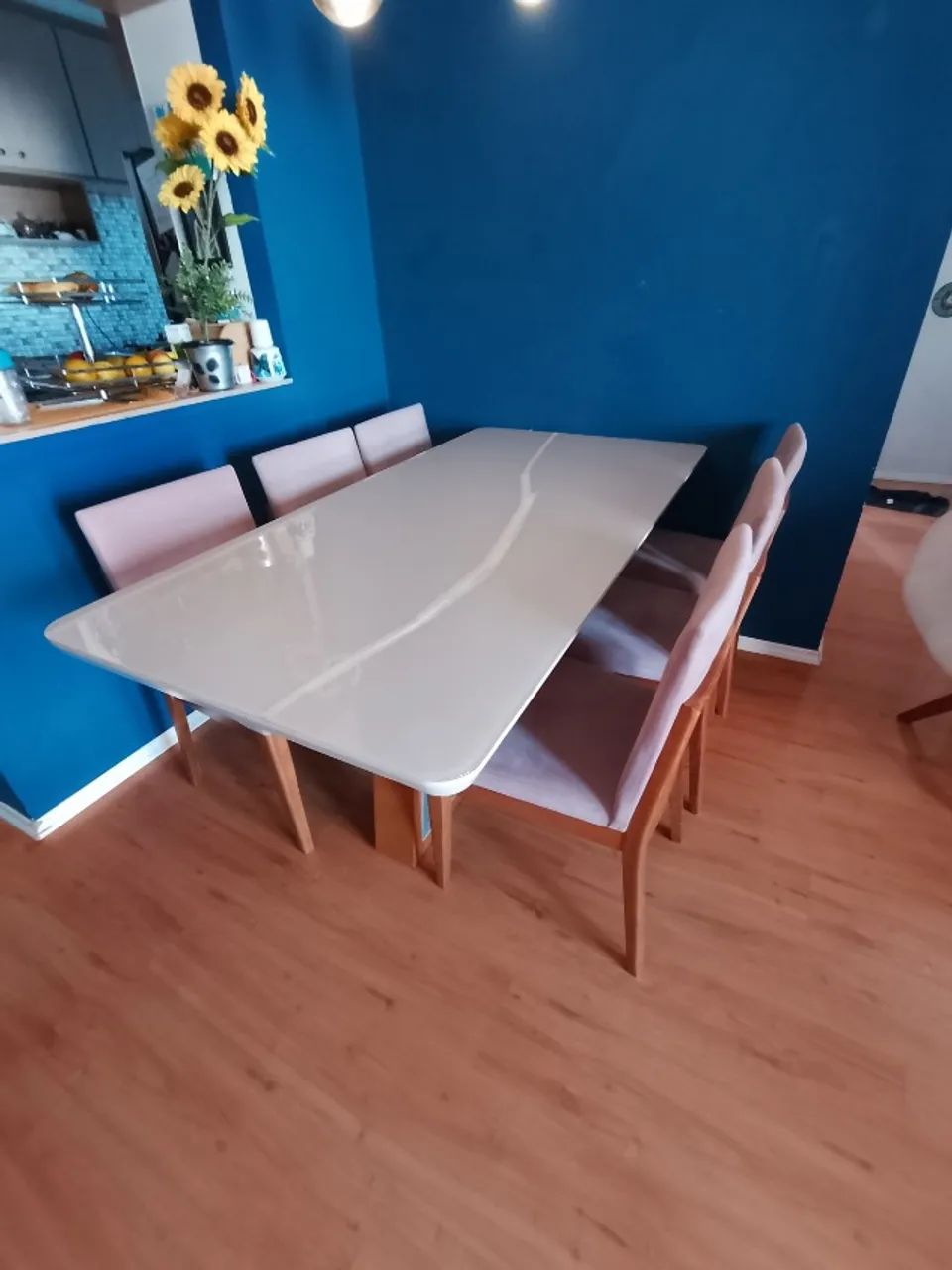 Mesa de jantar retangular venda URGENTE 