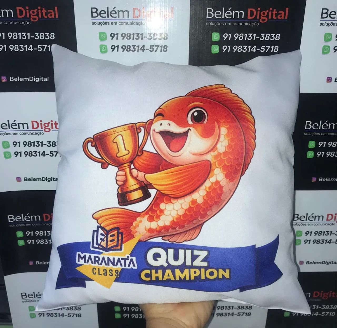 Almofada personalizada 
