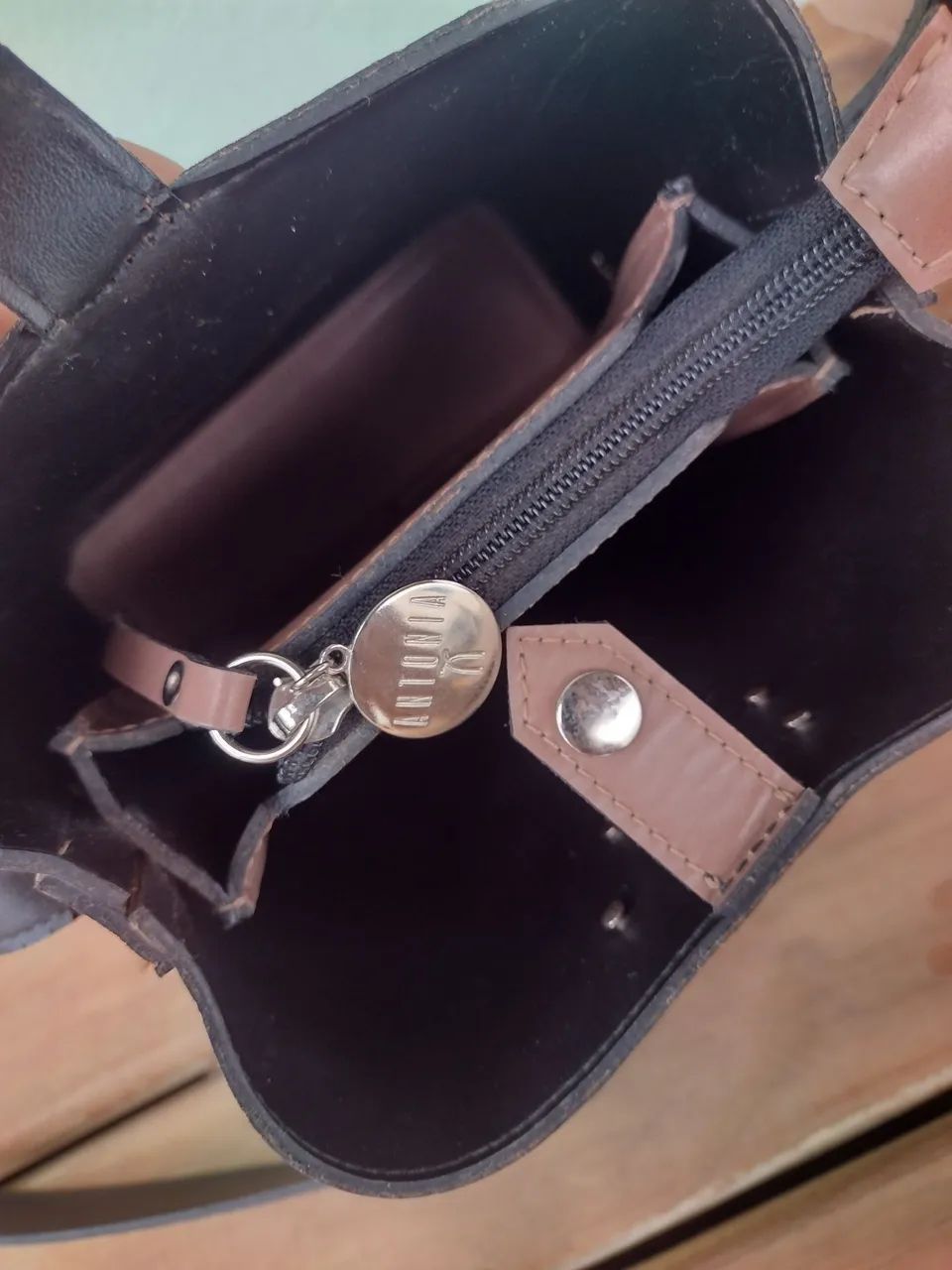 Bolsa saco estruturada pequena  - Foto 2