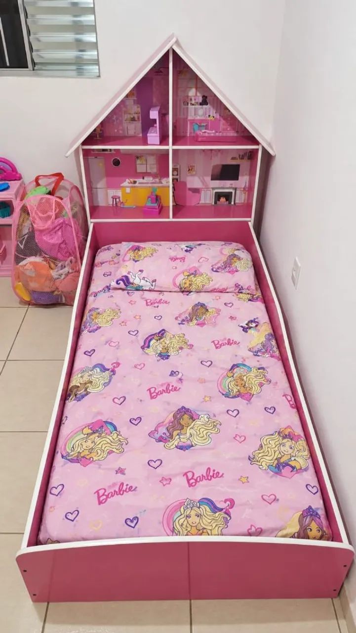 Vendo cama infantil menina